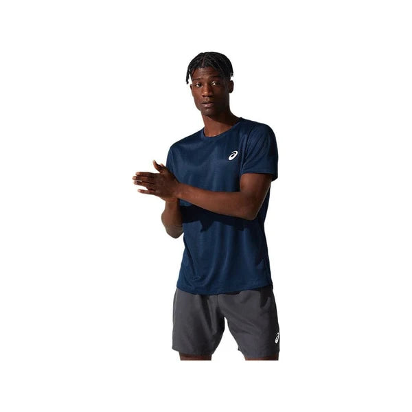 Asics Silver SS Top - French Blue