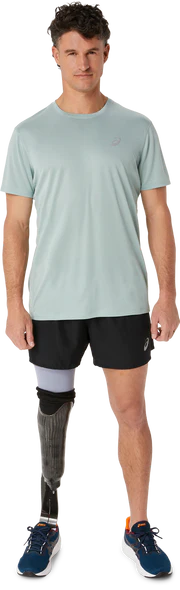 Asics Silver SS Top - Ocean Haze