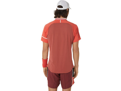 ASICS MATCH POLO-SHIRT - Red Snapper