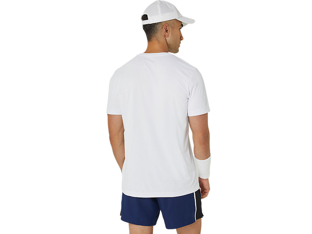 Asics Men GS Graphic Tee (Brilliant White)