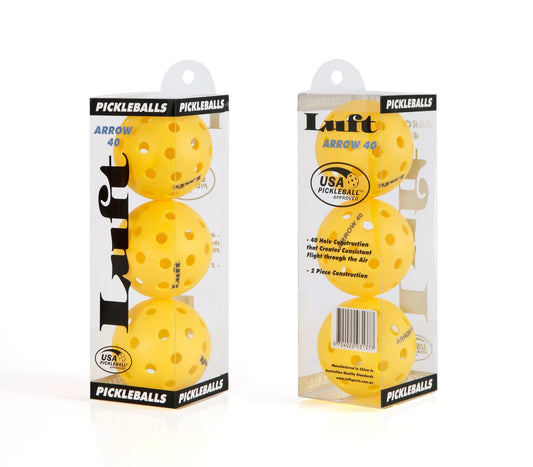 Luft Arrow 40 (Yellow) - 3 Balls Box