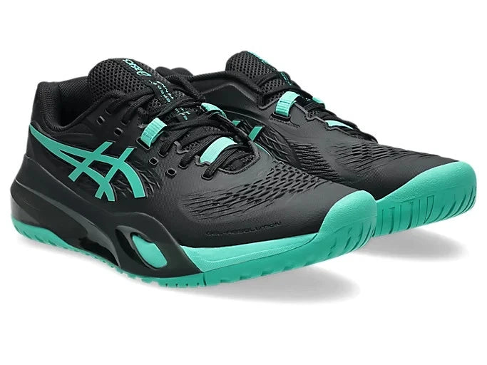 Asics Gel Resolution X - Black/Aurora Green
