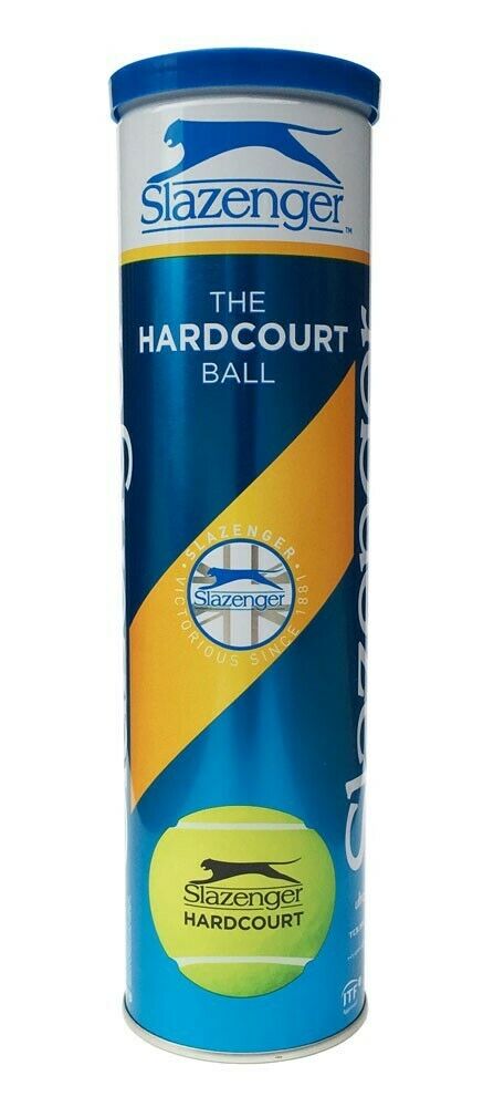 Slazenger Hardcourt 4 Ball Can