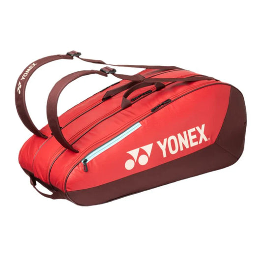 Yonex 2025 Team 9 Pcs Racquet Bag - Ruby Red
